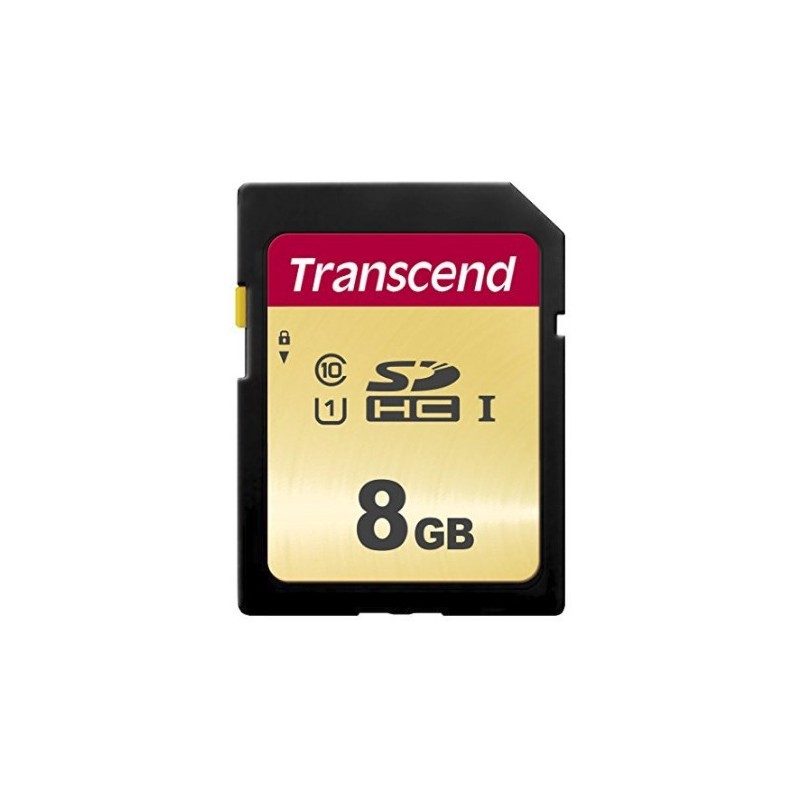 Transcend 8GB, UHS-I, SD 8 Go SDHC MLC Classe 10