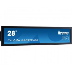 iiyama S2820HSB-B1 affichage de messages Écran plat de signalisation numérique 71,1 cm (28") LCD 1000 cd m² Noir 24 7