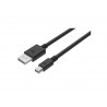 HTC 99H20526-00 câble DisplayPort 1 m Mini DisplayPort Noir