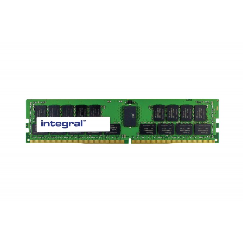 Integral 32GB SERVER RAM MODULE DDR4 2666MHZ PC4-21300 REGISTERED ECC RANK2 1.2V 2GX4 CL19 module de mémoire 32 Go 1 x 32 Go