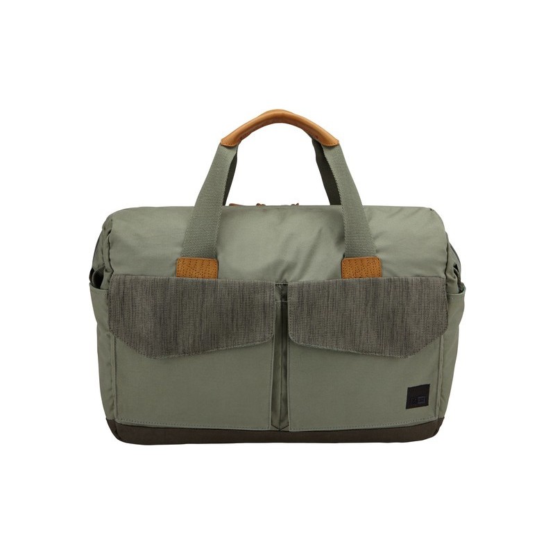 Case Logic LODB-115-PETROLGREEN-DRAB 40,6 cm (16") Sac Messenger Vert