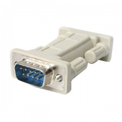 StarTech.com Adaptateur null modem DB9 série RS232 - M M