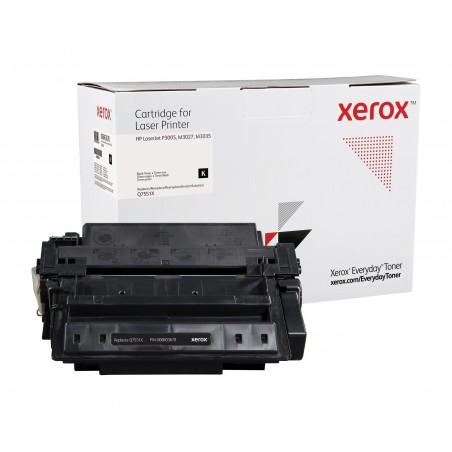 Everyday Toner Noir ™ de Xerox compatible avec HP 51X (Q7551X), Grande capacité