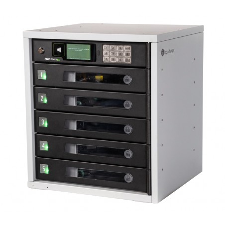 LocknCharge FUYL Tower 5 Module de charge et de gestion Noir, Gris