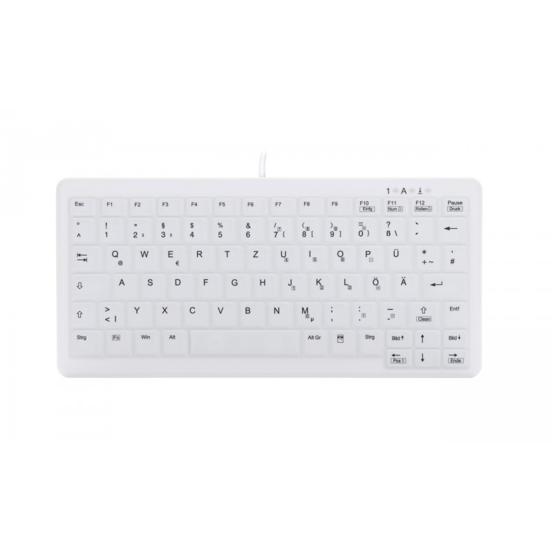 CHERRY AK-C4110 clavier USB AZERTY Français Blanc