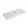 CHERRY AK-C4110 clavier USB AZERTY Français Blanc