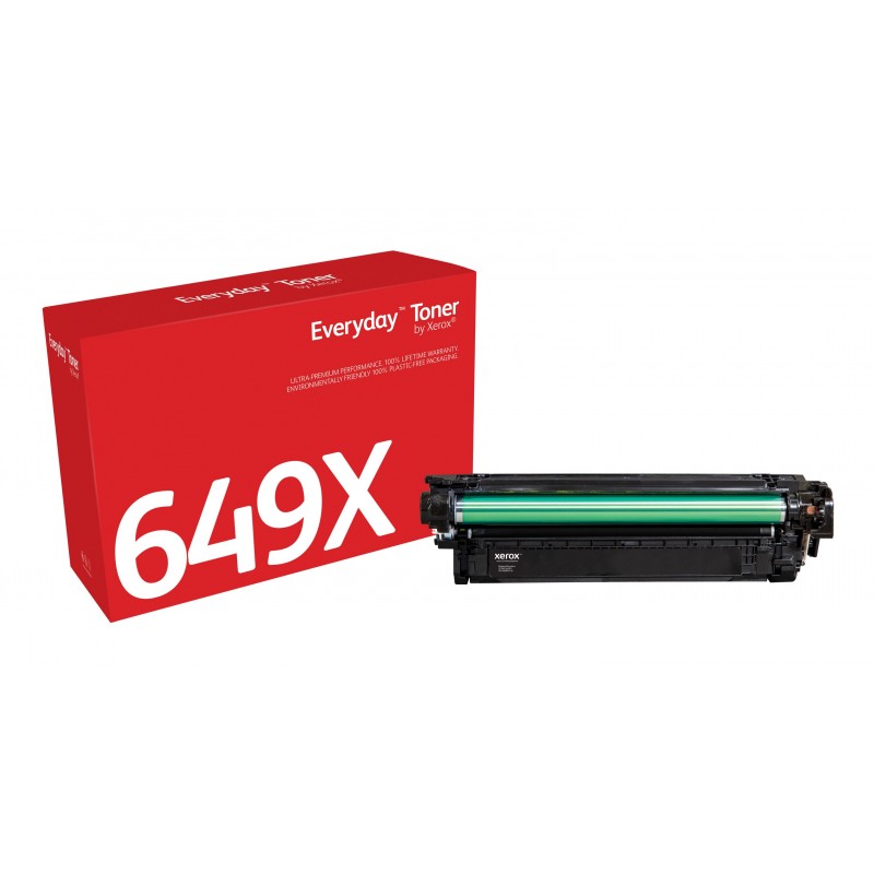 Everyday Toner Noir ™ de Xerox compatible avec HP 649X (CE260X), Grande capacité