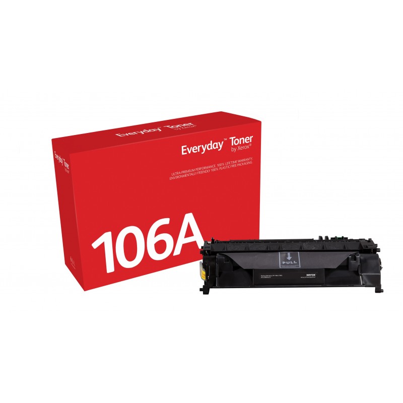 Everyday Toner Noir ™ de Xerox compatible avec HP 106A (W1106A), Capacité standard