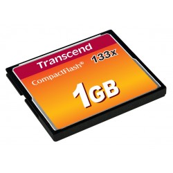 Transcend 1 GB CF 133x 1 Go CompactFlash MLC