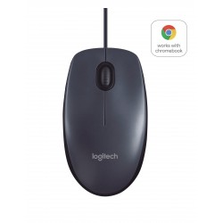 Logitech B100 souris Ambidextre USB Type-A Optique 800 DPI