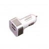 Uniformatic 46931 chargeur d'appareils mobiles Universel Argent, Blanc Allume-cigare Intérieure