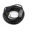 Neklan 2090681 câble USB 10 m USB 2.0 USB A Noir