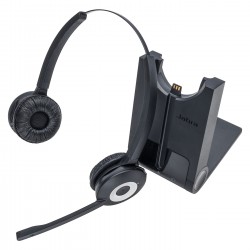 Jabra Pro 920 Duo Casque Sans fil Arceau Bureau Centre d'appels Noir