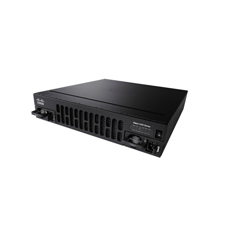 Cisco ISR 4321 Routeur connecté Gigabit Ethernet Noir