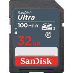 SanDisk Ultra 32GB SDHC Mem Card 100MB s 32 Go UHS-I Classe 10