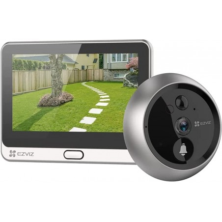 EZVIZ DP2C système vidéophone 2 MP 10,9 cm (4.3") Argent