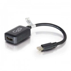 C2G 0.2m Mini DisplayPort M   HDMI F 0,2 m Noir