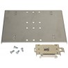 Shuttle DIR 01 DIN-Rail Mounting Kit for XPC slim series Gris Acier inoxydable