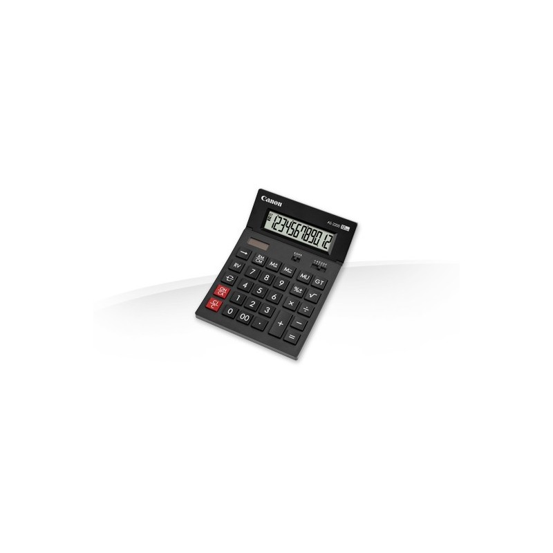 Canon AS-2200 calculatrice Bureau Calculatrice à écran Noir