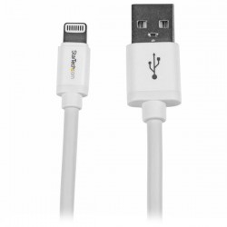 StarTech.com Câble Apple Lightning vers USB pour iPhone, iPod, iPad - 2 m Blanc