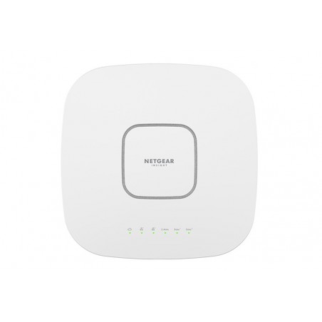 NETGEAR Insight Cloud Managed WiFi 6 AX6000 Tri-band Multi-Gig Access Point (WAX630) 6000 Mbit s Blanc Connexion Ethernet,