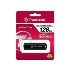 Transcend JetFlash 700 lecteur USB flash 128 Go USB Type-A 3.2 Gen 1 (3.1 Gen 1) Noir