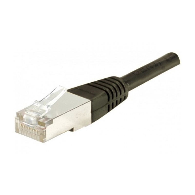 Dexlan 858384 câble de réseau Noir 20 m Cat6a S FTP (S-STP)