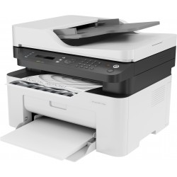 HP Laser Imprimante multifonction 137fnw, Noir et blanc, Imprimante pour Petites moyennes entreprises, Impression, copie, scan,