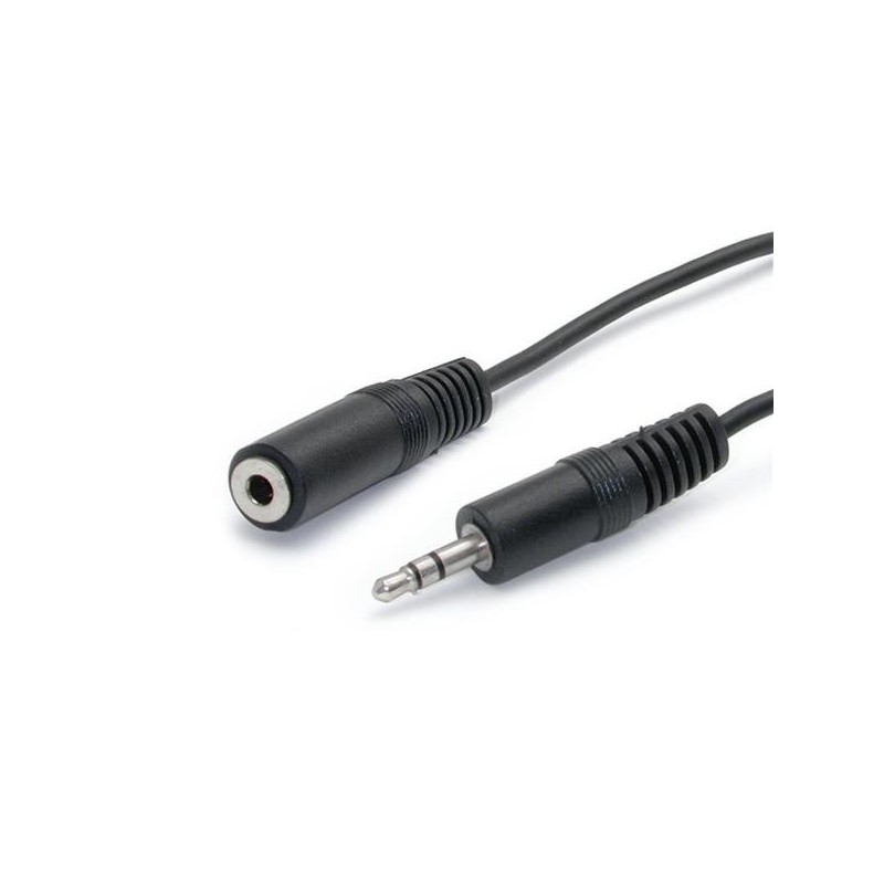 StarTech.com Câble d'extension audio stéréo de 3,5 mm (M F) - 1,8 m - Noir