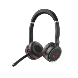 Jabra Evolve 75 Casque Avec fil &sans fil Arceau Appels Musique Bluetooth Socle de chargement Noir