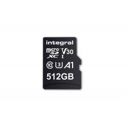 Integral 512GB PREMIUM HIGH SPEED MICROSDHC XC V30 UHS-I U3 512 Go MicroSD