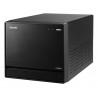 Shuttle XPC cube Barebone SW580R8 - S1200, Intel W580, vPRO, 4x LAN (2x 1Gb & 2x 2.5Gb), 4x 3.5" HDD bays