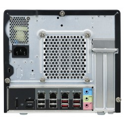 Shuttle XPC cube Barebone SW580R8 - S1200, Intel W580, vPRO, 4x LAN (2x 1Gb & 2x 2.5Gb), 4x 3.5" HDD bays