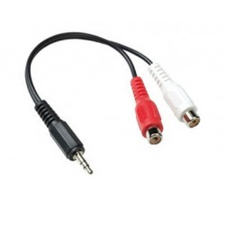 Neklan 2060656 câble audio 15 m 3,5mm 2 x RCA Multicolore