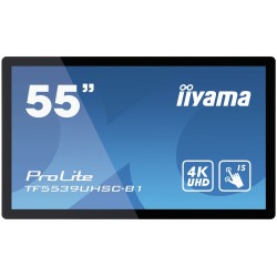 iiyama ProLite TF5539UHSC-B1AG écran plat de PC 139,7 cm (55") 3840 x 2160 pixels 4K Ultra HD LED Écran tactile