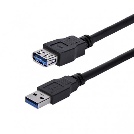 StarTech.com Câble d'extension noir SuperSpeed USB 3.0 A vers A 1 m - M F