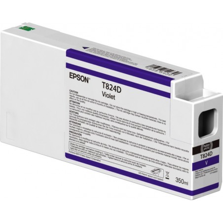 Epson Singlepack Violet T824D00 UltraChrome HDX 350ml