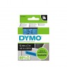 DYMO D1 - Standard Étiquettes - Noir sur bleu - 12mm x 7m