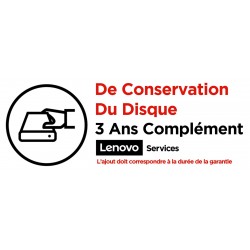 Lenovo 3Y Keep Your Drive 1 licence(s) 3 année(s)