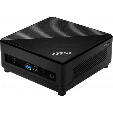 MSI Cubi 5 10M-008BEU 0.84L sized PC Noir i5-10210U BGA 1528 1,6 GHz Haut-parleurs intégrés