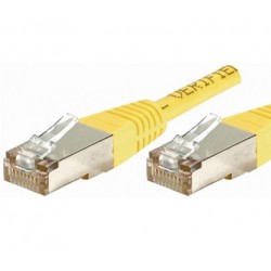 Dexlan 859568 câble de réseau Jaune 7,5 m Cat6a F UTP (FTP)