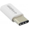 Bigben Connected ADAPTMICTOC changeur de genre de câble Micro USB USB C Blanc