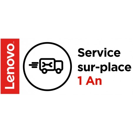 Lenovo 1 Year Onsite Support (Add-On) 1 année(s)