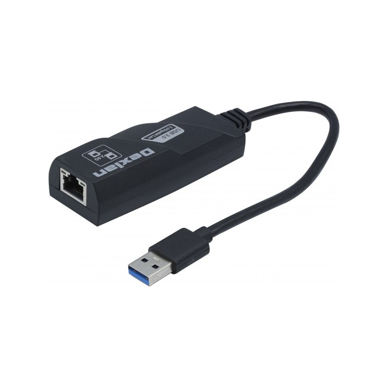 DEXLAN Adaptateur USB-A 3.2 LAN 2,5G Multi-Gigabit a cordon