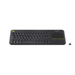 Logitech K400 Plus Tv clavier RF sans fil AZERTY Français Noir