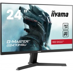 iiyama G-MASTER Red Eagle LED display 60,5 cm (23.8") 1920 x 1080 pixels Full HD Noir