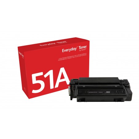 Everyday Toner Noir ™ de Xerox compatible avec HP 51A (Q7551A), Capacité standard