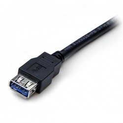 StarTech.com Câble d'extension USB 3.0 SuperSpeed de 2m - Rallonge USB A vers A - M F - Noir