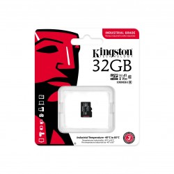 Kingston Technology Industrial 32 Go MicroSDHC UHS-I Classe 10