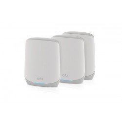 NETGEAR Orbi RBK763S Tri-bande (2,4 GHz   5 GHz   5 GHz) Wi-Fi 6 (802.11ax) Blanc 7 Interne